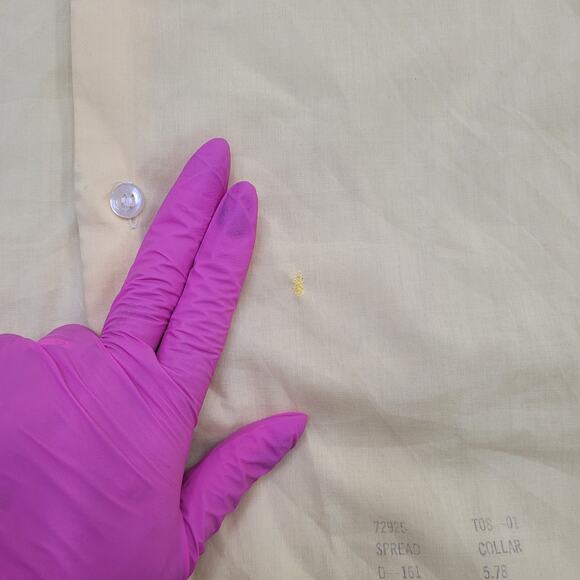 Vintage 70s Sears MOD Button Shirt Medium 21x31 Long-Tails - Picture 4 of 12